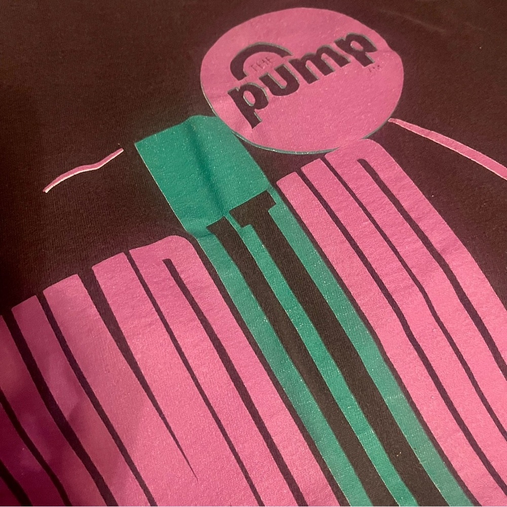 Vintage Reebok T shirt. Pump it up. 80s/90s large - Picture 2 of 5
